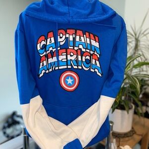 🔥 Marvel Captain America Hoodie. Size XL.